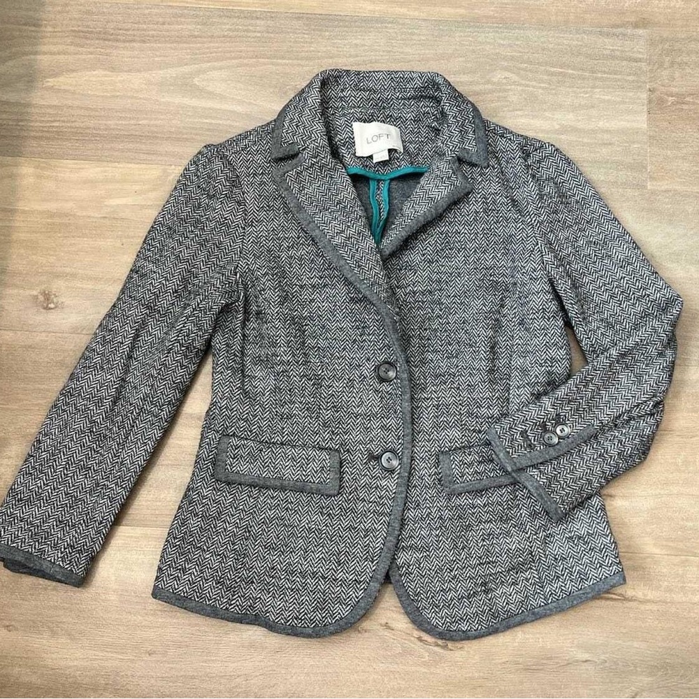 LOFT Tweed Blazer
